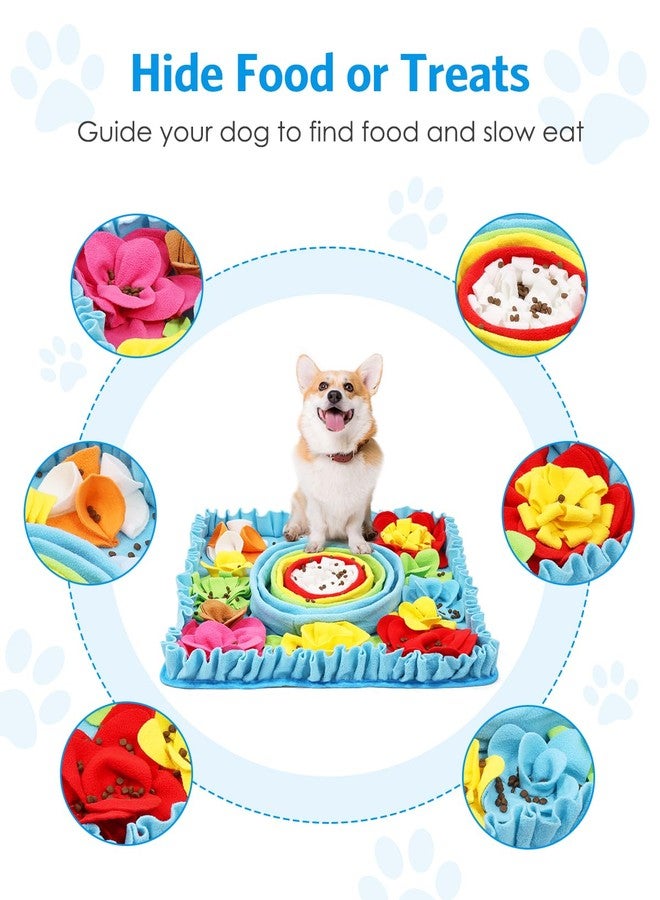 AMIR Snuffle Mat for Dogs, 20-inch Dog Snuffle Mat, Interactive Feeding Puzzle Toy, Promotes Natural Foraging and Slow Eating Sniff Mat, Aids Stress Relief and Training - Image 5