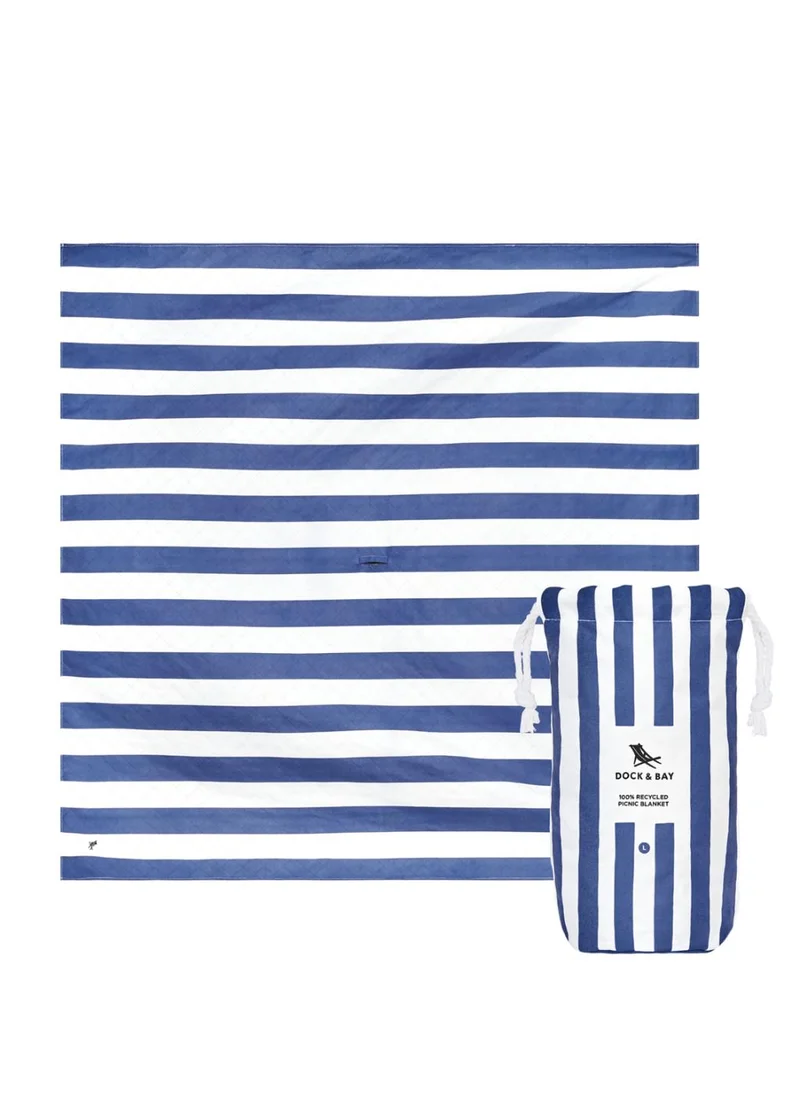 Dock & Bay Picnic Blanket - Whitsunday Blue