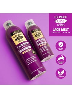 إيبن نيويورك بخاخ Wonder Lace Melt Aerosol | يحافظ على الحواف والدانتيل غير القابل للكشف | ثبات يدوم طويلاً | بدون بقايا | غني بفيتامين E والبيوتين (180 مل/ 6.08 أونصة)  - Image 3