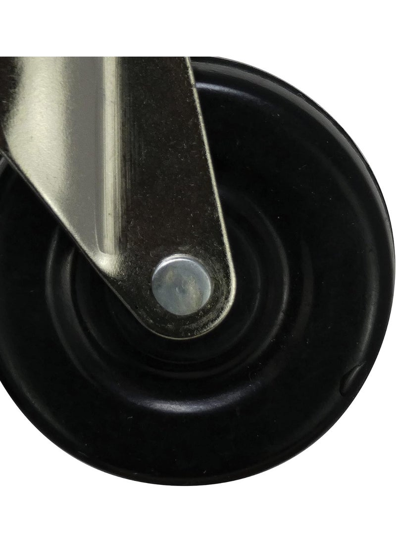 Shepherd Hardware Shepherd Hardware 9344 2-Inch Threaded Stem Casters, 5/16-Inch Stem Diameter, 80-lb Load Capacity, (Pack of 2) , Black  - Image 5