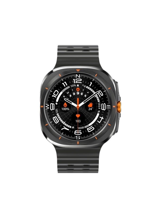 Sport Smart Watch with 1.43" AMOLED Display, UP to 7 Days Battery Life, Health Monitoring & Activity Tracker, IP68 Water Resistant, Compatibility with Android 5.0 and above, iOS 10.0 and above - Black