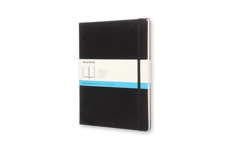 MOLESKINE XL Notebook Dot Grid Pages Black Hard Cover 240 Pages - Image 1