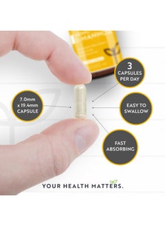 Nutravita D Mannose 1650mg High Strength Capsules 180 Vegan Friendly Capsules Not Tablets 100 percent Natural Premium D Mannose Supplement Made in The UK by Nutravita  - Image 2