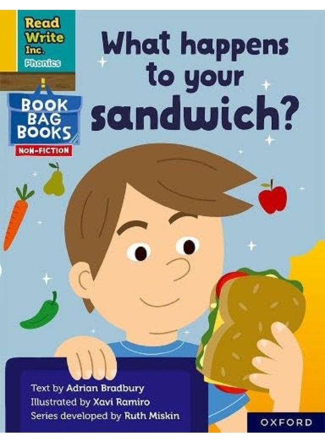 Read Write Inc. Phonics: What happens to your sandwich? (Yellow Set 5 NF Book Bag Book 2)