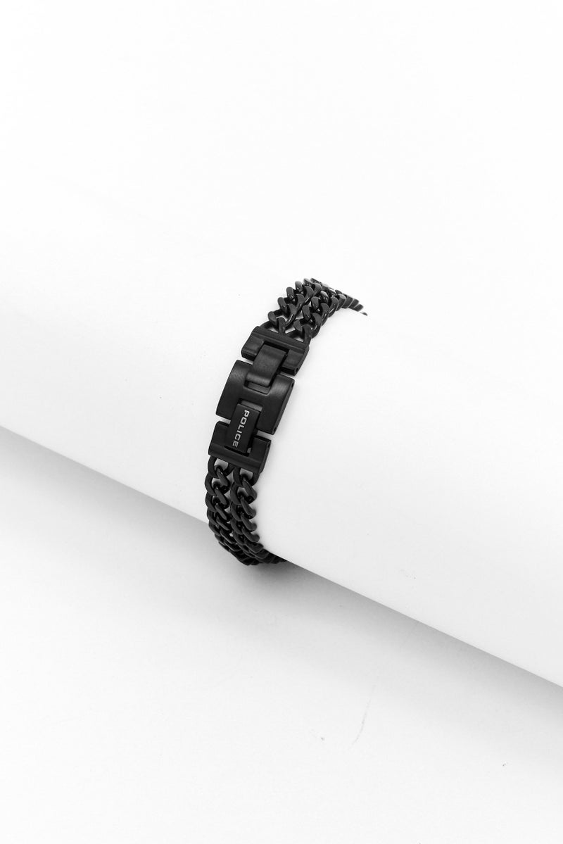 POLICE Men Mesh Pattern Detail Bracelet - Image 2