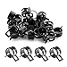 MroMax MroMax 0.47" ID Constant Tension Band Hose Clamps 12mm Spring Band Type Hose Manganese Steel Clamp Clips Clamp for Fuel  - Image 2
