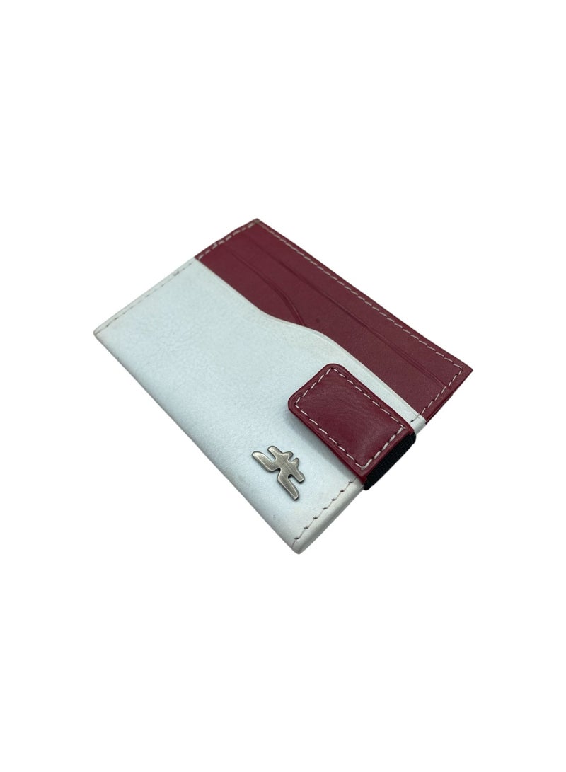 LAVERI LEATHER Slim Card Case & Cash Wallet Compact Size # 4257L - Image 2