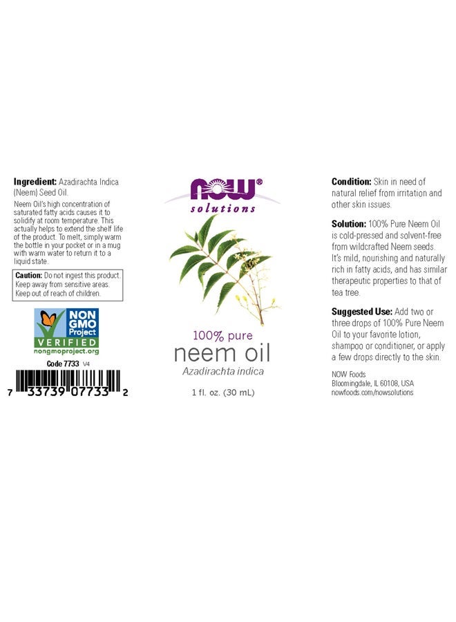 now Pure Neem Oil 30ml - Image 2