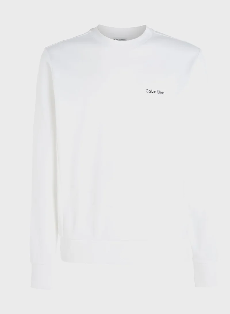 CALVIN KLEIN Logo Crew Neck Sweatshirt