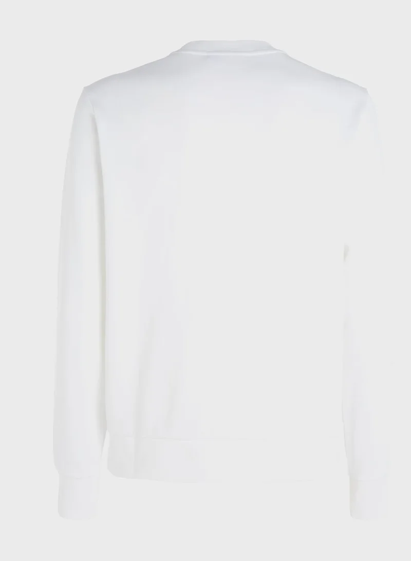 CALVIN KLEIN Logo Crew Neck Sweatshirt