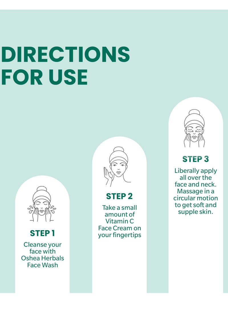 OSHEA Herbals Vitamin-C Cream 50 g - Image 4