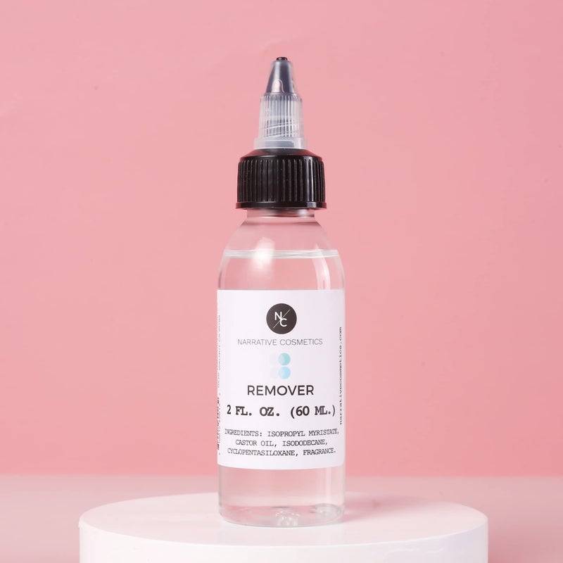Narrative Cosmetics Alcohol Free Makeup Remover for Alcohol Activated Makeup - Perfect for Special FX, Theater, Film, and Halloween - 2 Fl Oz (60 ml) - Image 3
