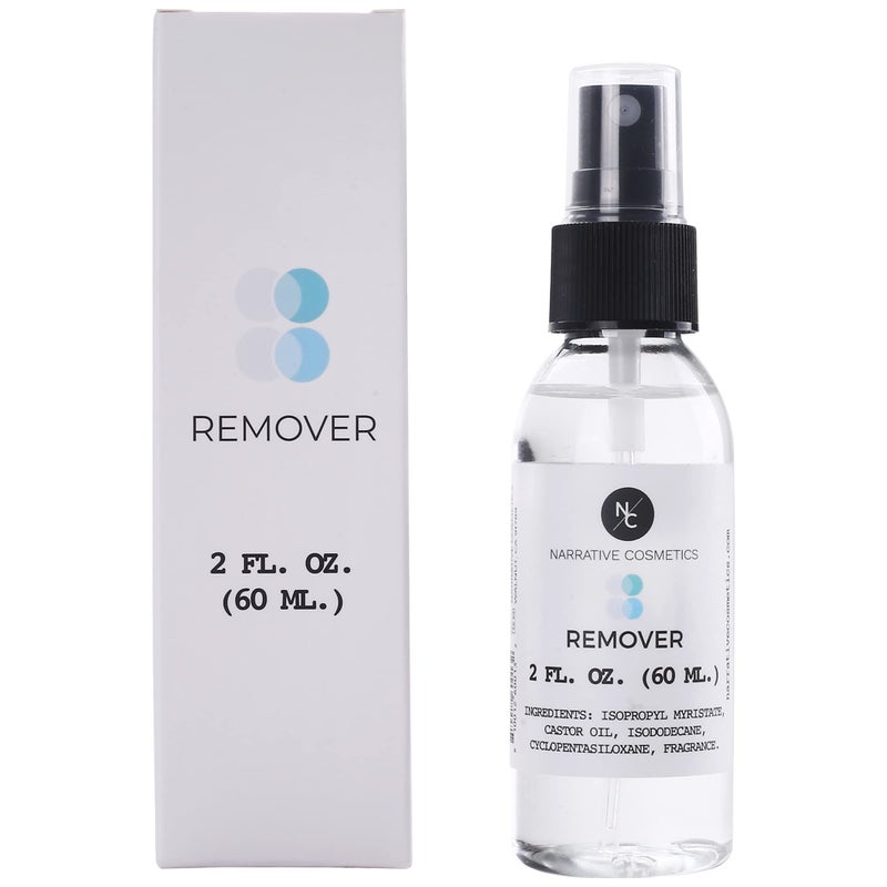 Narrative Cosmetics Alcohol Free Makeup Remover for Alcohol Activated Makeup - Perfect for Special FX, Theater, Film, and Halloween - 2 Fl Oz (60 ml) - Image 1