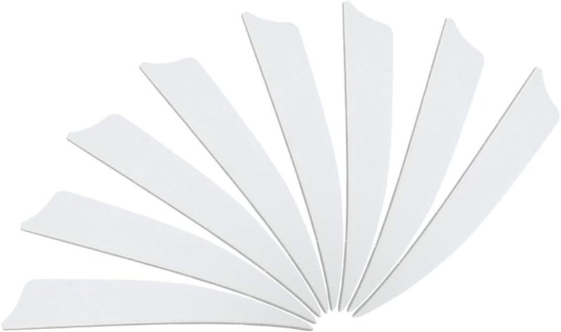 Letszhu Archery Arrows Feather Fletching 4 Inch Real Turkey Vanes for Hunting Target Shooting (25 Pack) - Image 1