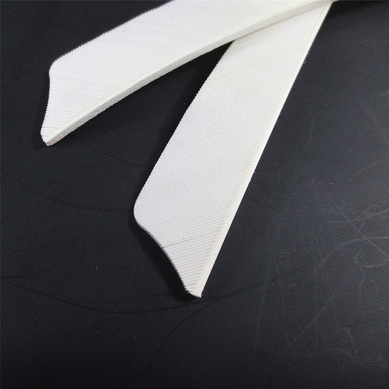 Letszhu Archery Arrows Feather Fletching 4 Inch Real Turkey Vanes for Hunting Target Shooting (25 Pack) - Image 3
