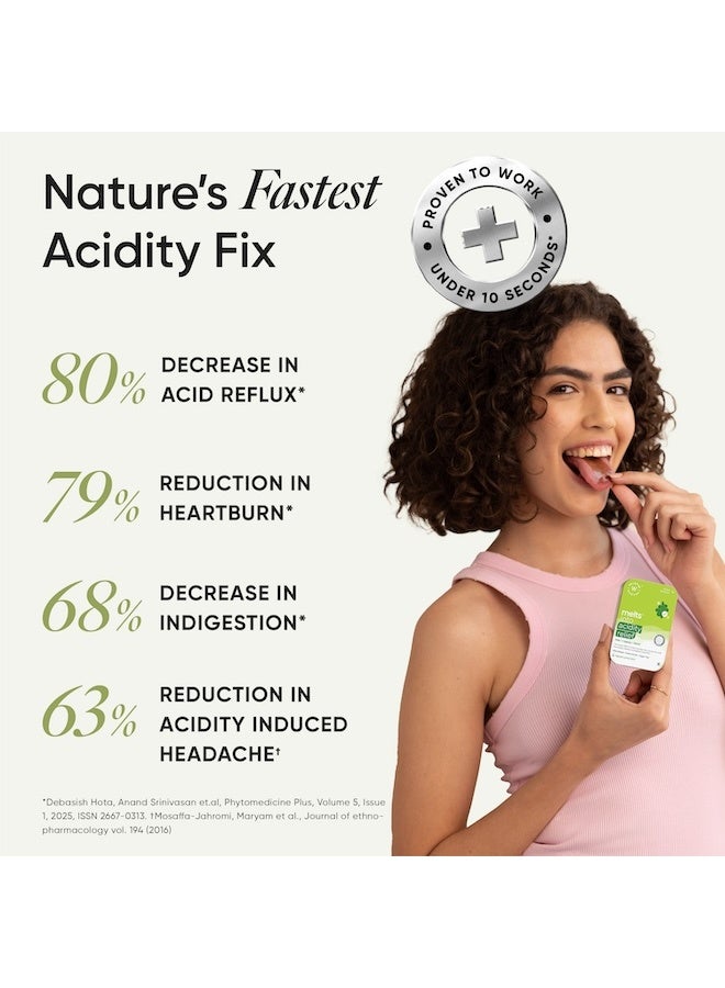 ويلبيينج نيوتريشن ويلبينج نيوترشن ميلتس أسيديتي 30 شريط فموي - Image 2