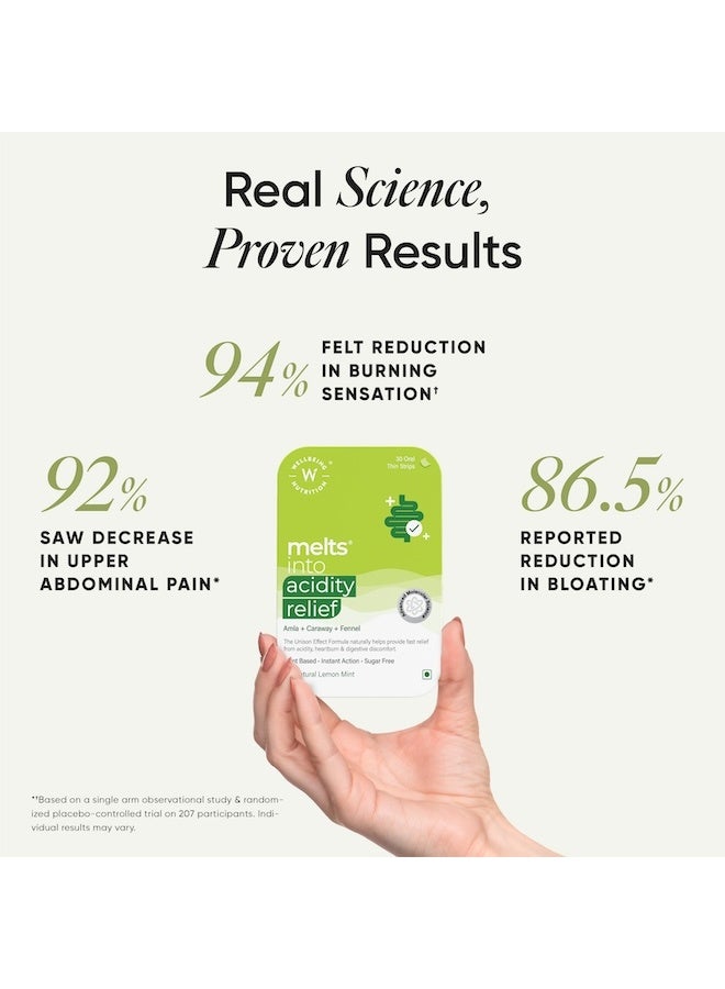 ويلبيينج نيوتريشن ويلبينج نيوترشن ميلتس أسيديتي 30 شريط فموي - Image 5