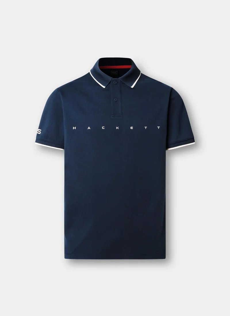 هاكيت Classic Fit Short Sleeve Branded Polo