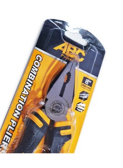 ABC Combination Pliers 8 inch , Powerful Pliers for Cutting Wire and Light Metal, Gripping and Bending Wire and Metal, Multi-Functional Tool Suitable for Maintenance, Electrical, and Carpentry, Made of High Quality Materials to Withstand Pressure and Heavy Use.  - Image 4