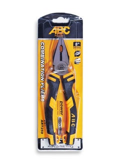 ABC Combination Pliers 8 inch , Powerful Pliers for Cutting Wire and Light Metal, Gripping and Bending Wire and Metal, Multi-Functional Tool Suitable for Maintenance, Electrical, and Carpentry, Made of High Quality Materials to Withstand Pressure and Heavy Use.  - Image 3