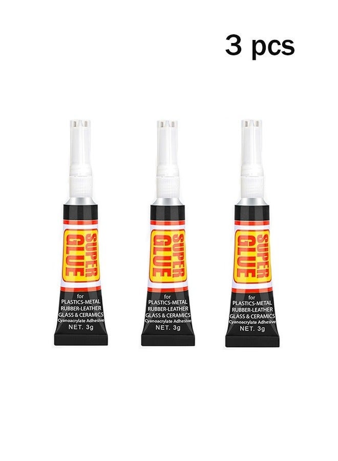 Super Fast Liquid Glue Tube 3g, Pack of 3 - Image 1