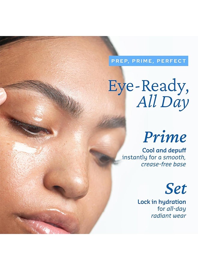 بليف Aqua Bomb Cooling Eye Gel 15ml - الكافيين وحمض الهيالورونيك للتنفخ والترطيب، والنياسيناميد وفيتامين سي للدوائر المظلمة، والأدينوزين والكولاجين للتسرب والتثبيت - Image 4