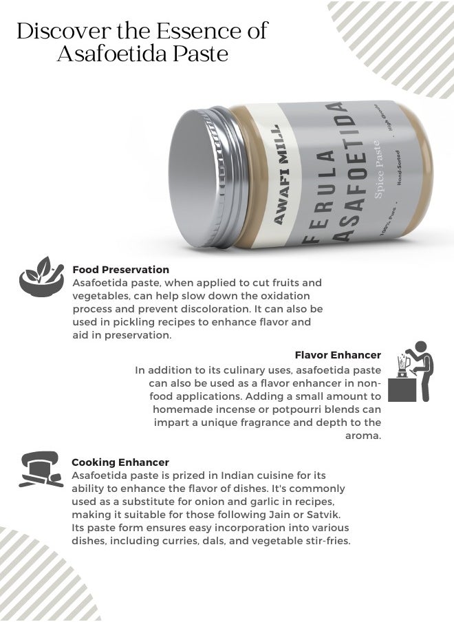 Awafi Mill - Pure Asafoetida | Aromatic Ferula Assafoetida | Perumkayam Culinary Spice | Convenient Asafoetida Paste - Image 1
