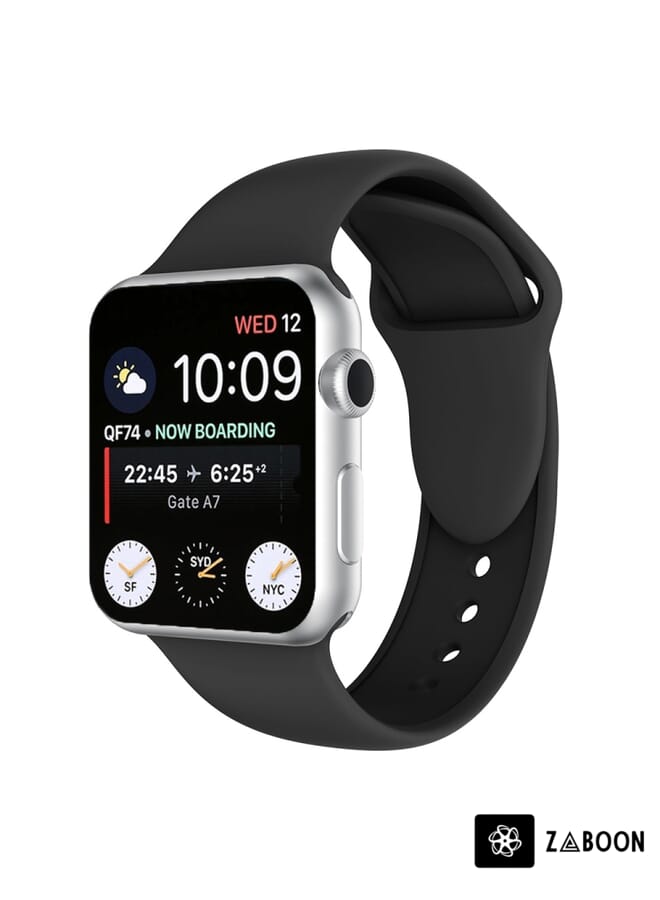 Zaboon Double Rivets Silicone  for Apple Watch Series 3 & 2 & 1 42mm - Image 1