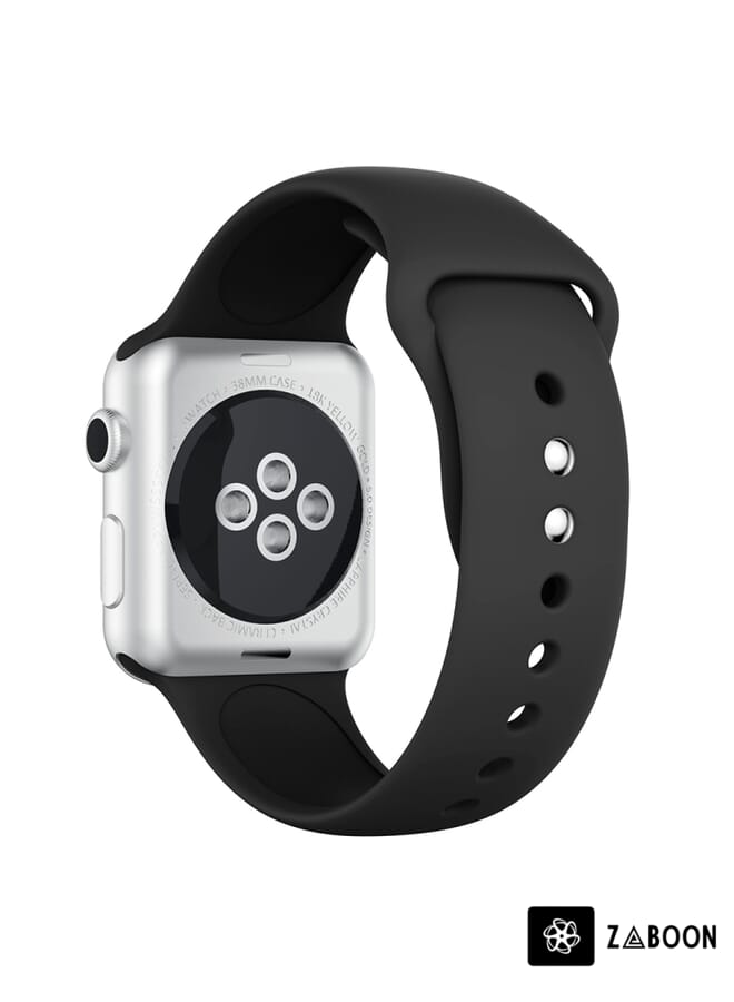 Zaboon Double Rivets Silicone  for Apple Watch Series 3 & 2 & 1 42mm - Image 2