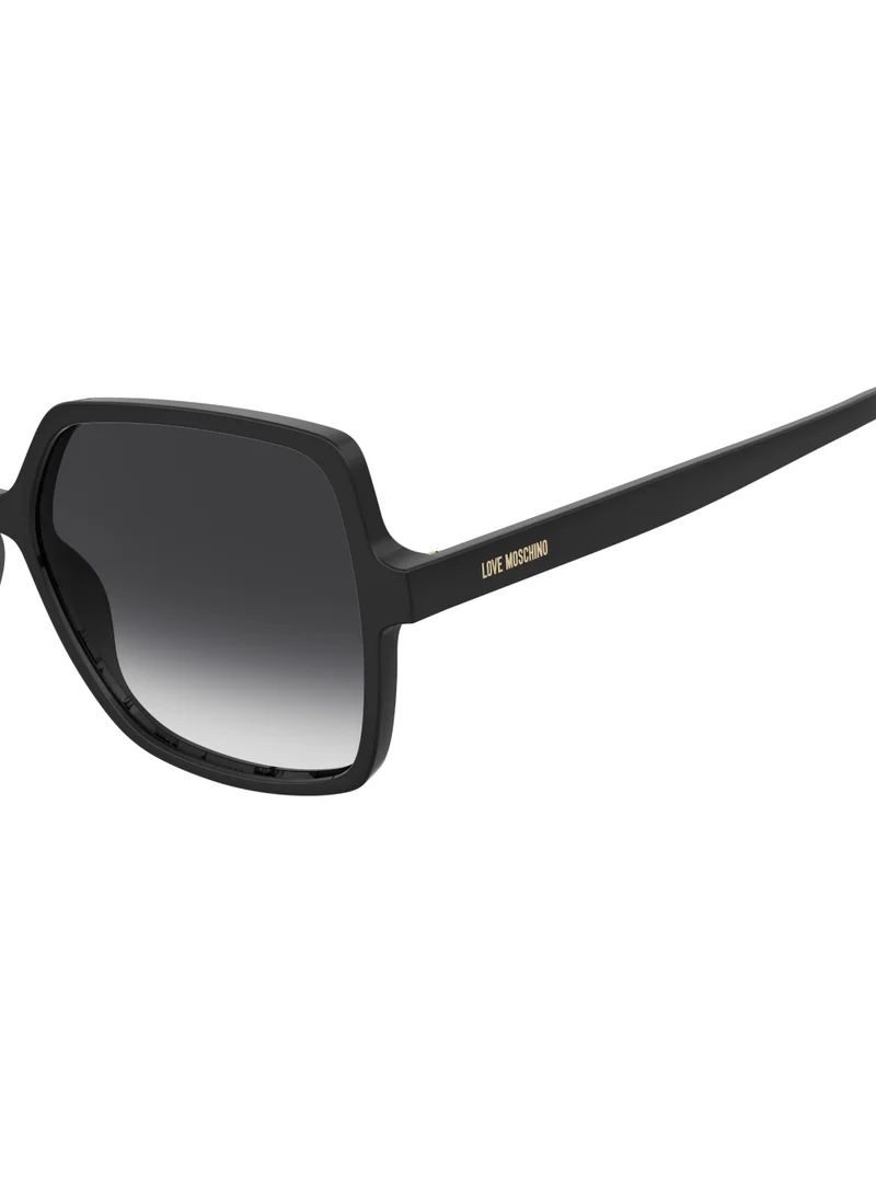 Love Moschino  MOSCHINO LOVE MOL102/S Sunglasses Black Square  | Best Price UAE