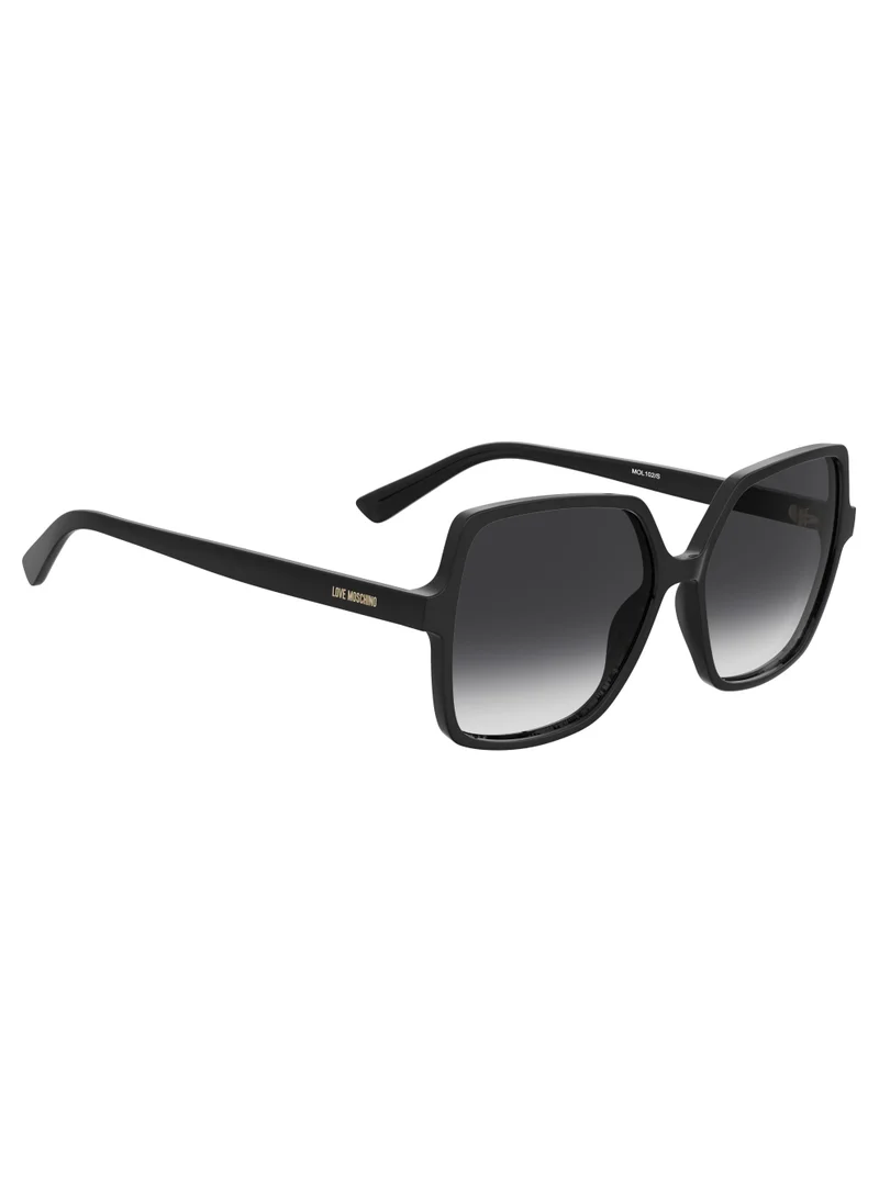 لوف موسكينو MOSCHINO LOVE MOL102/S Sunglasses Black Square