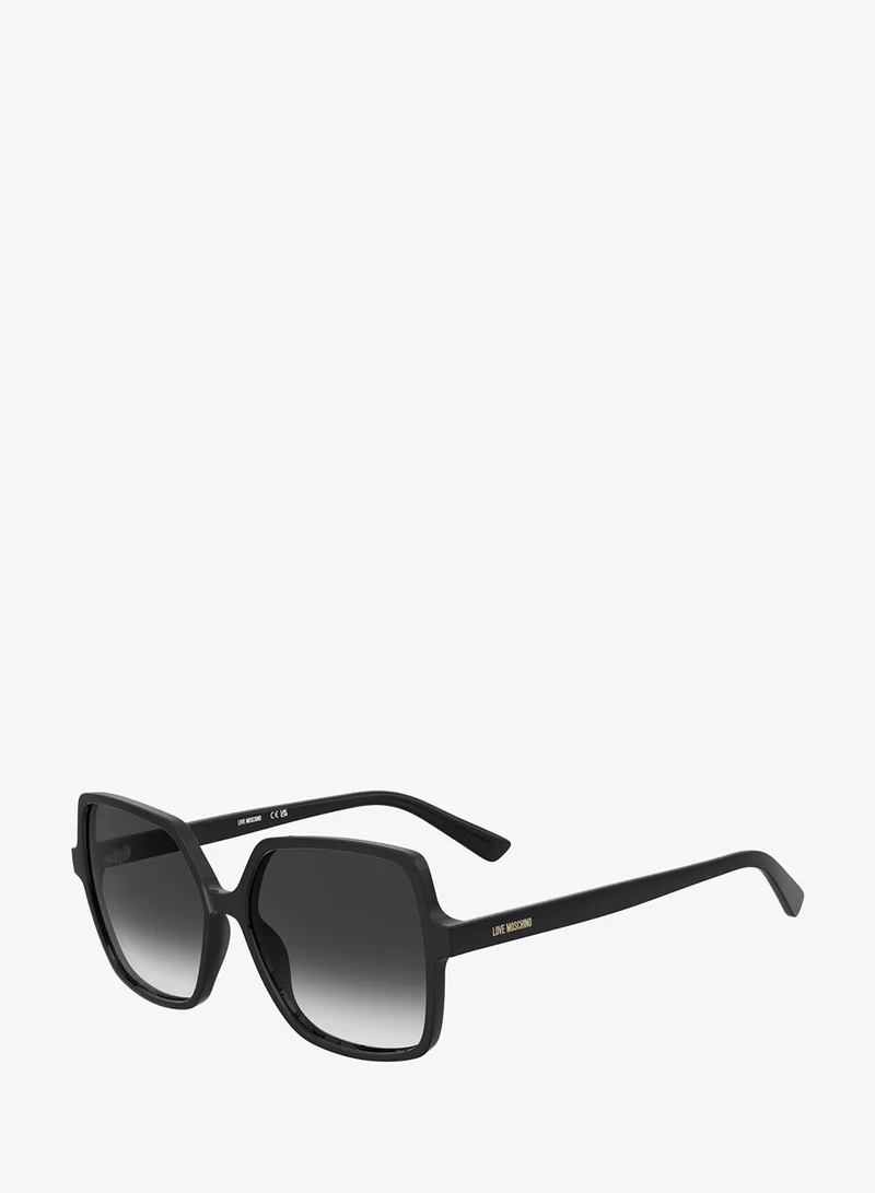 MOSCHINO LOVE MOL102/S Sunglasses Black Square