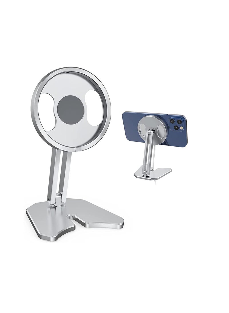 SYOSI Stand for Mag Safe Charger Aluminum Magnetic Charger Holder Compatible with Apple iPhone 12 for 12 Mini for 12 Pro for 12 Pro Max... - Image 1