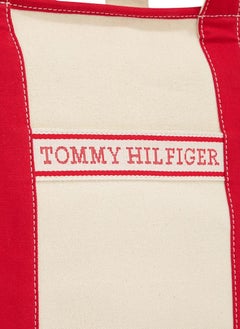 TOMMY HILFIGER Logo Detail Zip Over Tote  - Image 3