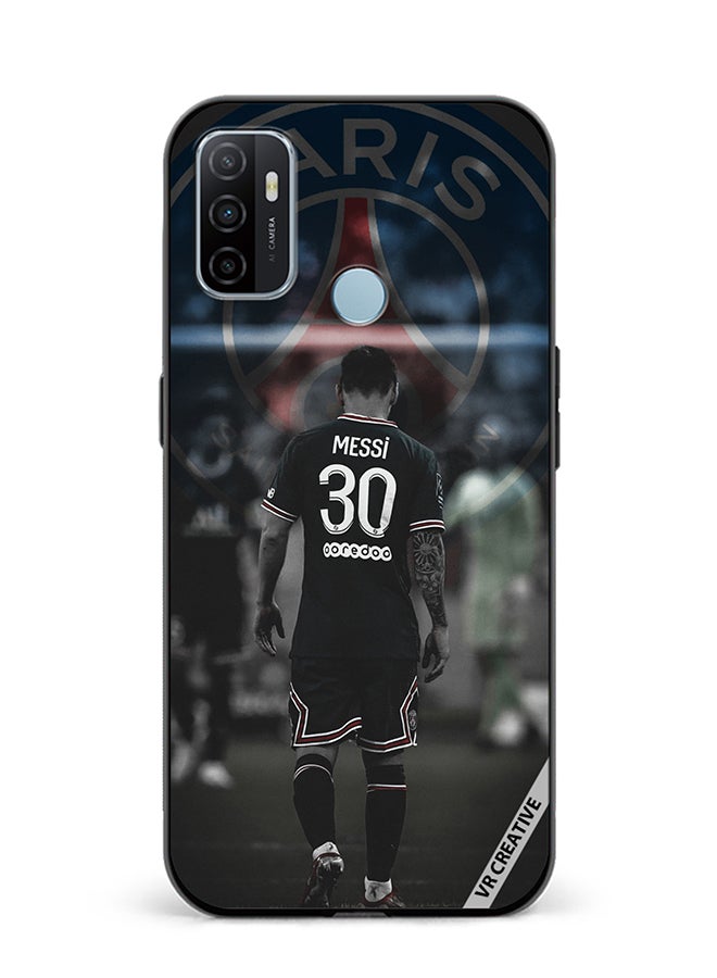 VR CREATIVE Protective Case Cover For Oppo A53 Messi Design Multicolour - Image 1