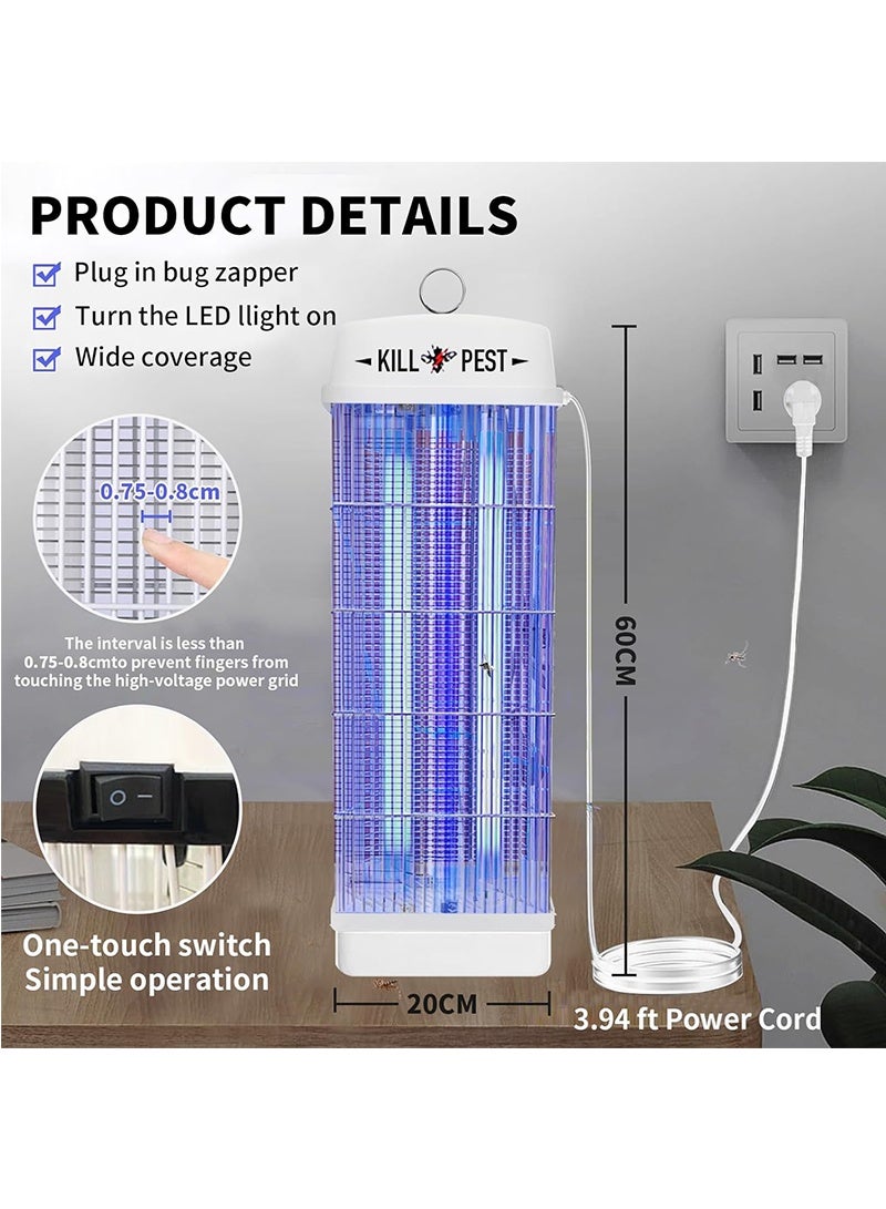 Topyich Mosquito Killer Electric, Powerful Mosquito Repellent Zapper with UV Light, Indoor and Outdoor Flying Insect Killer Lamp, Fly Trap Bug Zapper for Kitchen,Home,indoor Garden Yard  - Image 4