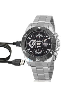 m mhb m mhb New Full HD 1080p Security Camera HD Spy Wrist Watch Camera Surveillance Indoor Outdoor Hd Video Recording with Inbuilt 32GB SD Card  - Image 3