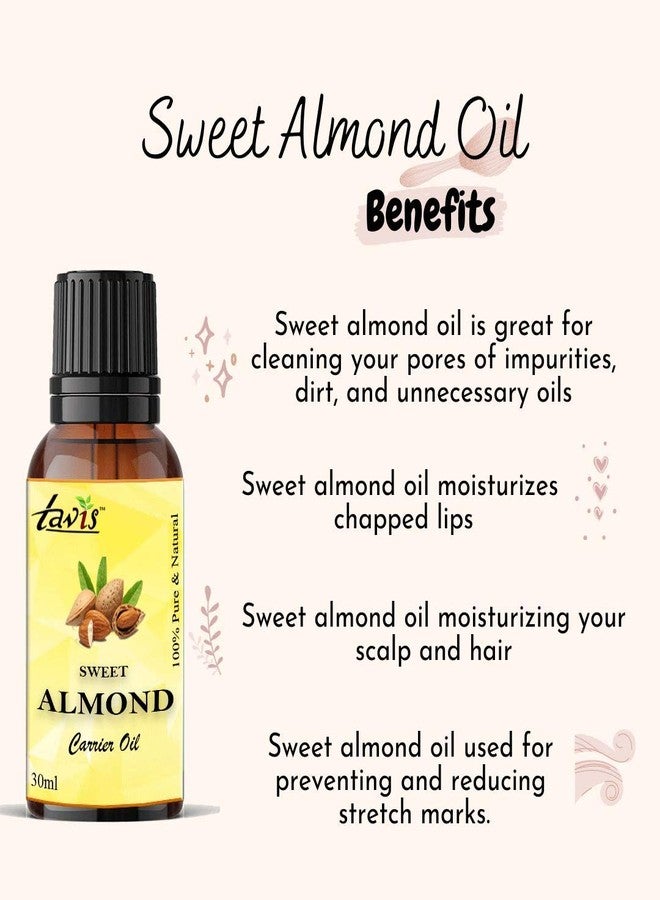 Tavis Sweet Almond Oil - 60ml - Image 3