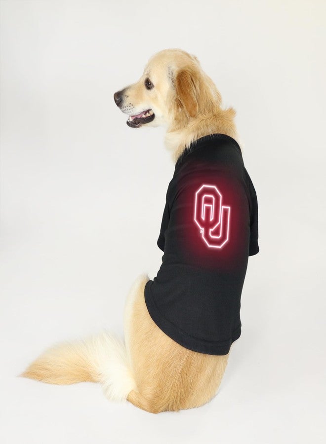 ليتل إيرث تيشيرت Littlearth NCAA Neon Pet T-Shirt Oklahoma Sooners - Image 3