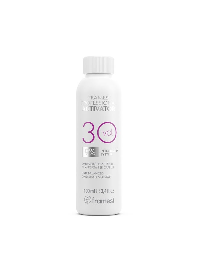 Framesi Activator Oxidizing Emulsion 30 Volume (9%) for Hair, 100ml - Image 1