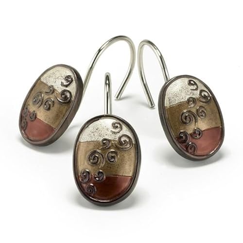 Popular Bath Shower Hooks, Miramar Collection, Multicolor - Image 1