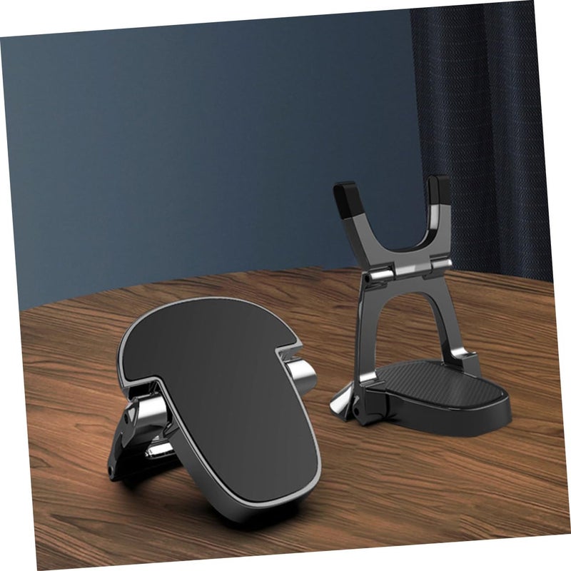 Black Ergonomic Laptop Cooling Stand Portable Heat Dissipation Notebook Holder - Image 5