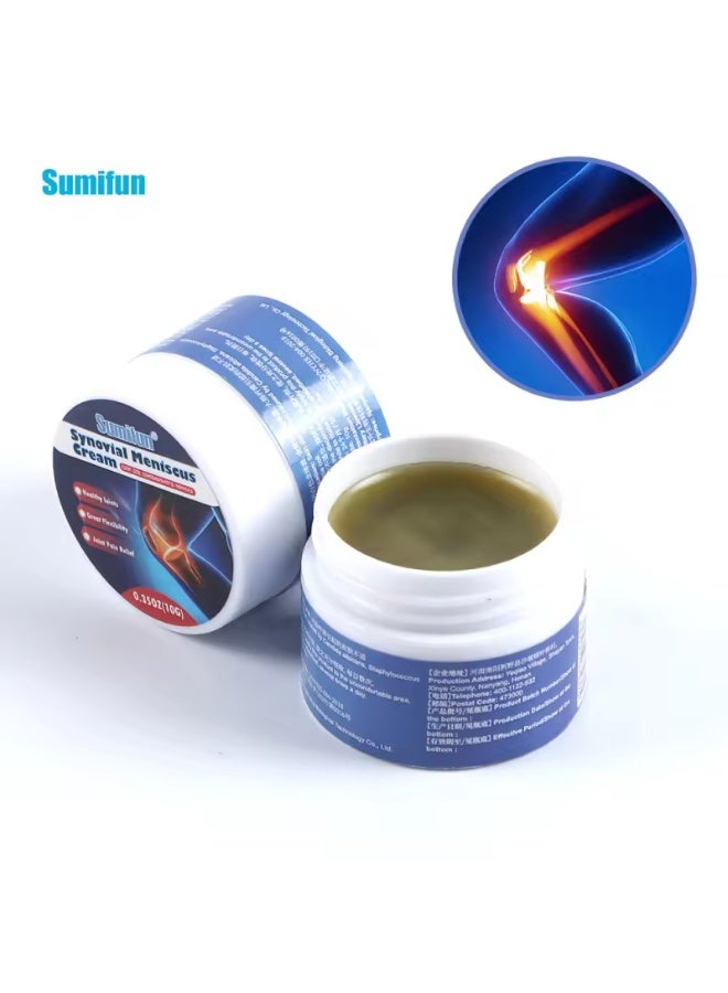 سوميفون كريم علاج المفاصل والعظام، كريم مهدئ للمفاصل، إصلاح الأوتار التالفة، تخفيف التوتر والألم في الظهر واليدين والقدمين والتهاب المفاصل وخشونة الركبة 10 جرام - Image 1