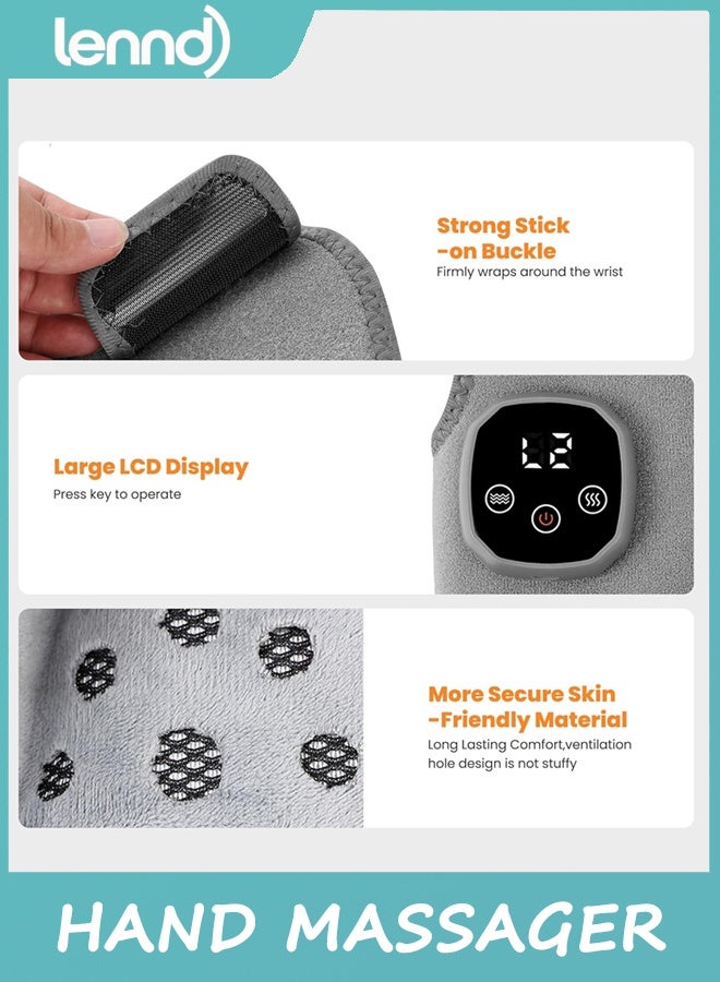 لينند تدليك القدم 2-في-1 لف الاحترار - استرخ وتجديد تدليك القدم والكاحل مع 3 أوضاع و 4 مستويات حرارة ، محمولة للمنزل أو السفر 2pack - Image 4