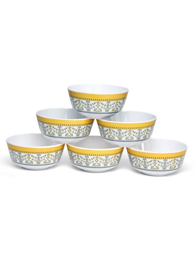 Superware سوبر وير | ميلامين نقي | مجموعة أطباق - نسيان 4" (6 قطع) | خالية من البقع، تشطيب مزجج - Image 5