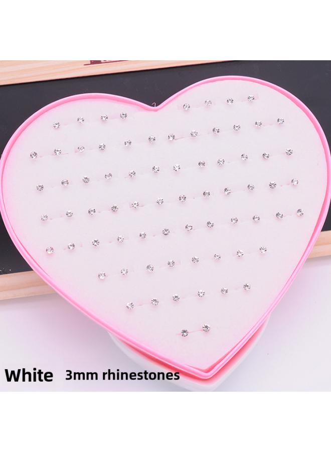 Temperament Love Earrings Earrings Women Earrings Suit Stall Jewelry Stall Plastic Resin 