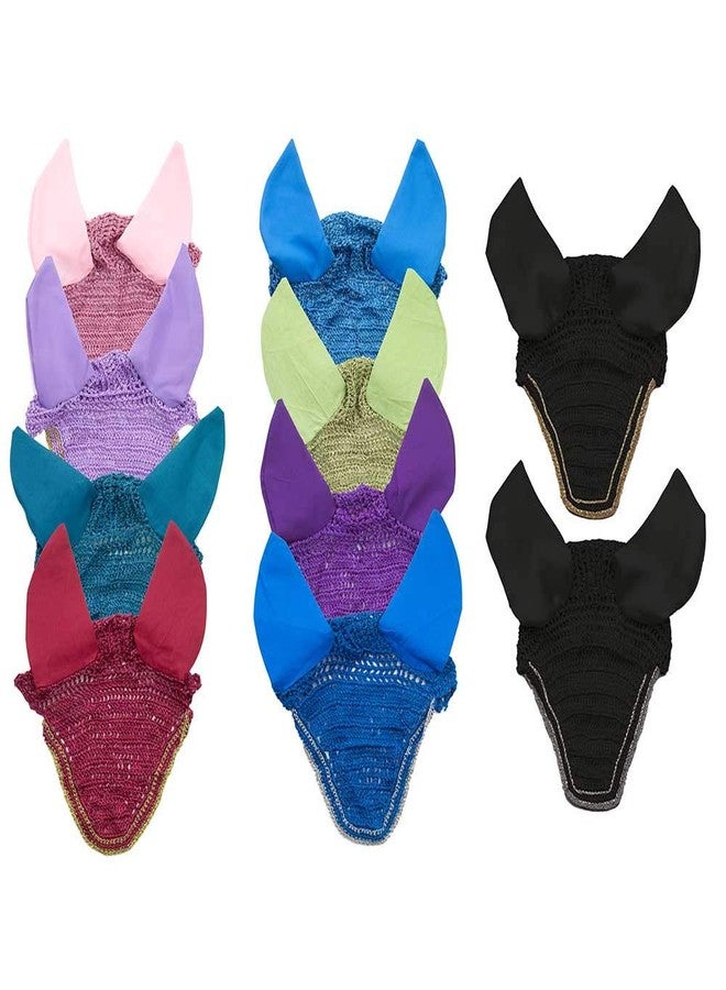 Centaur Cotton Crochet Ear Net - Hunter Green - Image 1