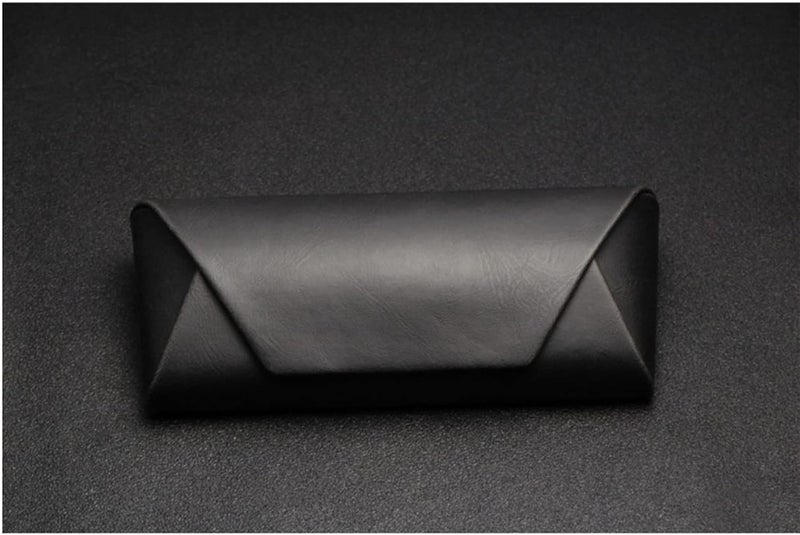 Everhype Eyeglass Case Hard Shell, Portable Sunglass Case, fashionable PU Leather Eyeglass Case, Lightweight - Image 5
