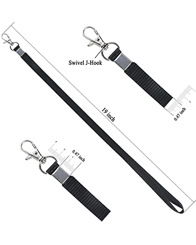 Teskyer Lanyards for ID Badges, 3 Pack of Lanyard with Clear Plastic ID Badge Holder for Office School Work IDs, Cruise Ship Cards - Image 5