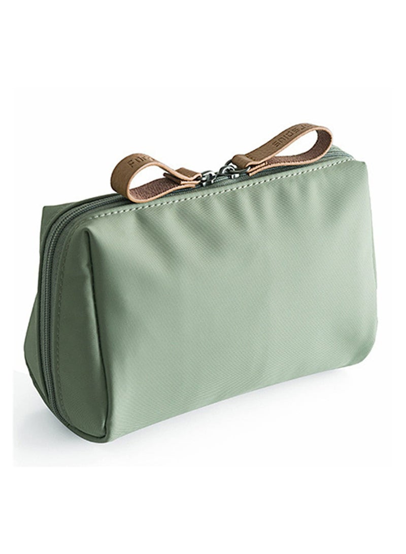 SYOSI Travel Makeup Bag, Cosmetic Bag Waterproof Portable Makeup Case Organizer Toiletry Bag Makeup Box for Skincare with Handle Makeup - Image 1